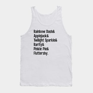 MY LITTLE PONY - Lineup 2.0 Tank Top